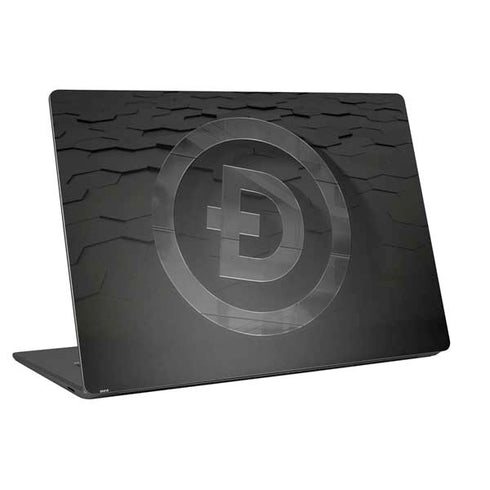 Doge Coin Textured Logo Universal Laptop 12in (9.8 x 6.8in) Skin